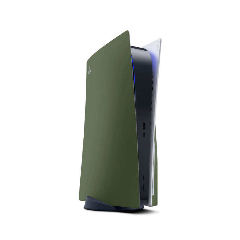 Skins SA PlayStation 5 (disc) - Matte Military Green Skin