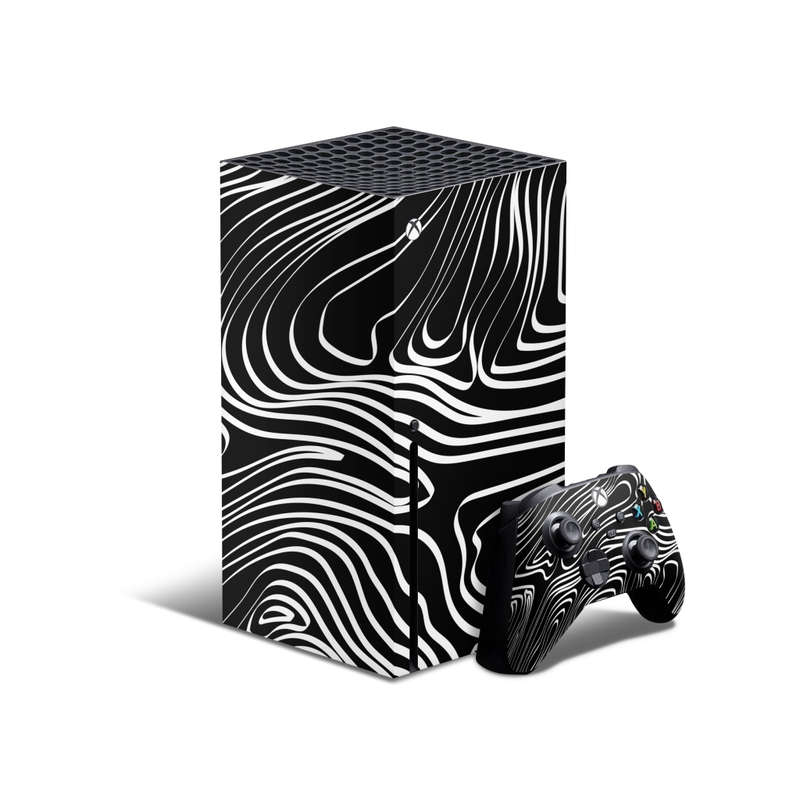 Skins SA Xbox Series X - Damascus Black Skin