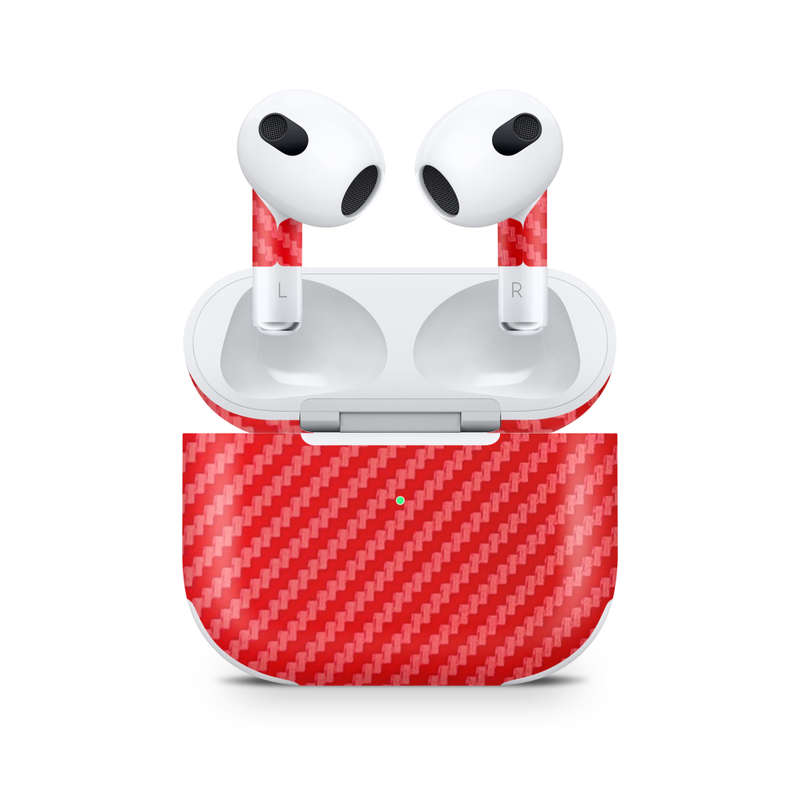Skins SA Apple AirPod 3rd Gen - Carbon Red Skin