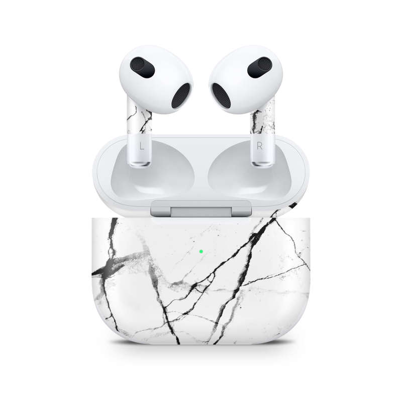 Skins SA Apple AirPod 3rd Gen - Marble White Skin
