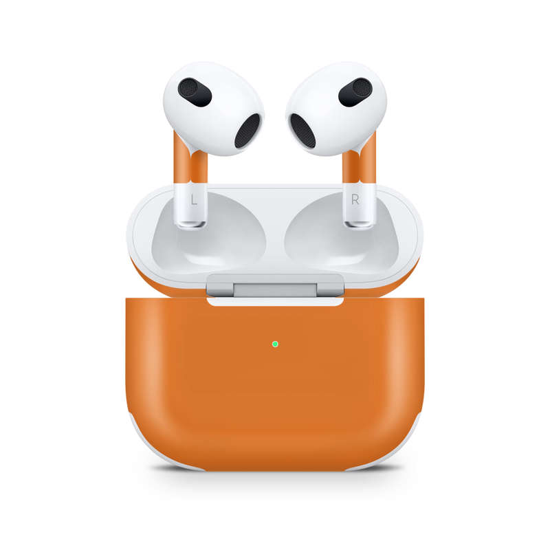 Skins SA Apple AirPod 3rd Gen - Matte Orange Skin