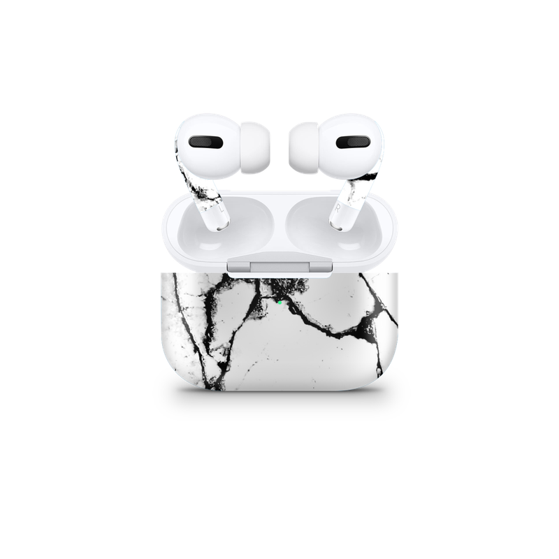 Skins SA Apple AirPod Pro 2nd Gen - Marble White Skin