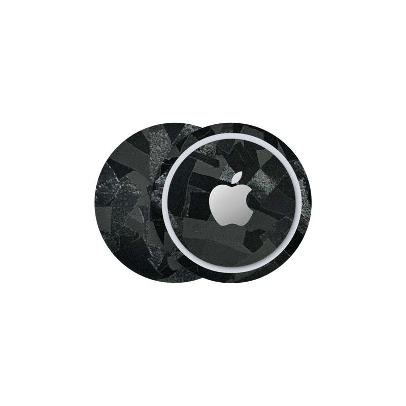 Skins SA Apple AirTag - Forged Geometric Carbon Skin