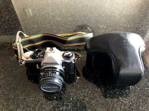 Pentax ME Super 35mm SLR with Accessories