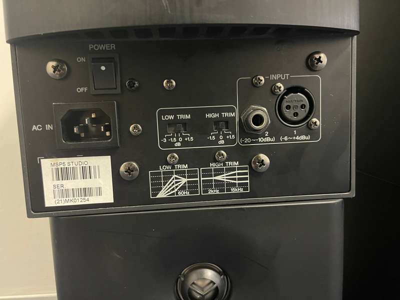 YAMAHA STUDIO MONITORS MSP5 - MINT CONDITION- SET OF 2