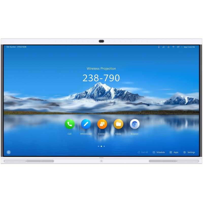 Brand New HUAWEI IdeaHub Pro - 65 inch Jade White - 4K Interactive Touch Panel