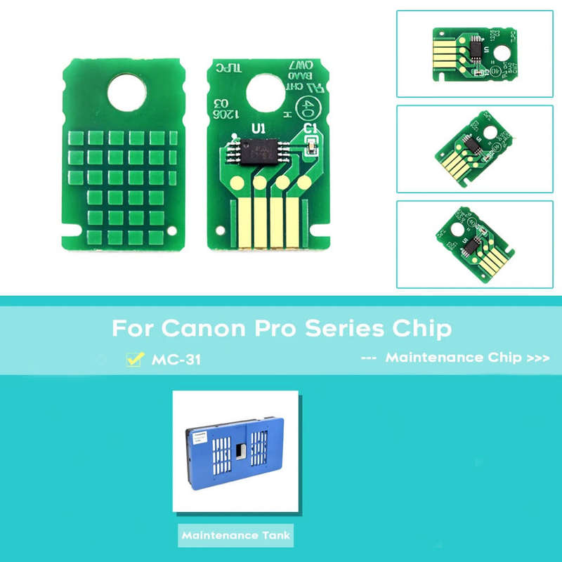 MC-31 Waste Ink Box Maintenance Tank Chip For Canon TM-200 TM-205 TM-300 TM-305 TM200 TM300 TM205 T