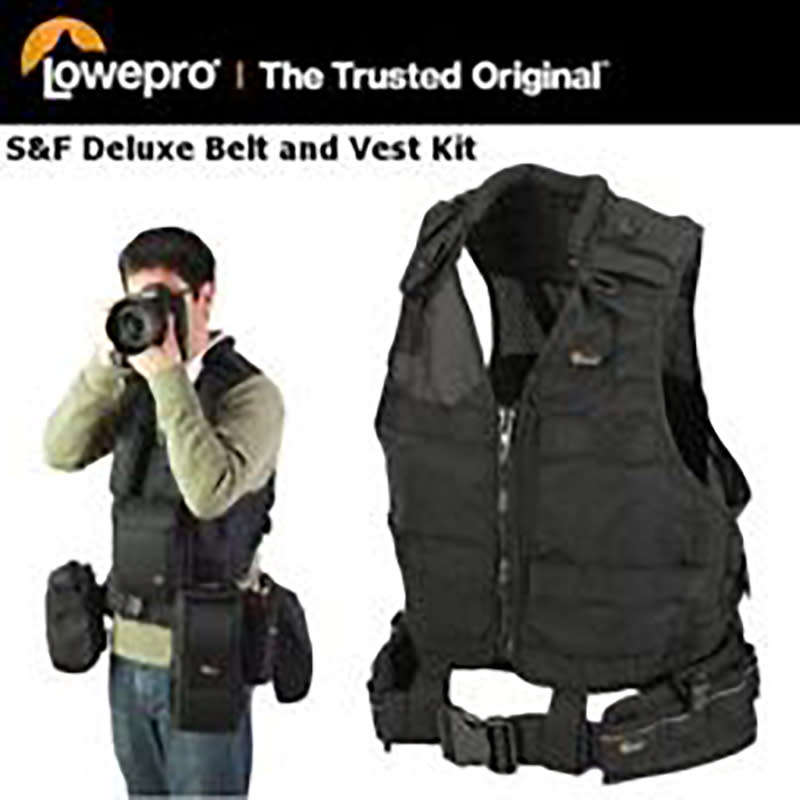 Lowepro S&F Technical Vest & Belt Kit -  L/XL - Black