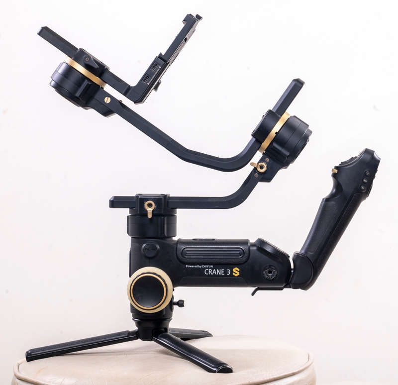 Zhiyun Crane 3S Gimbal Stabilizer + Phone Holder + Wireless Follow Focus