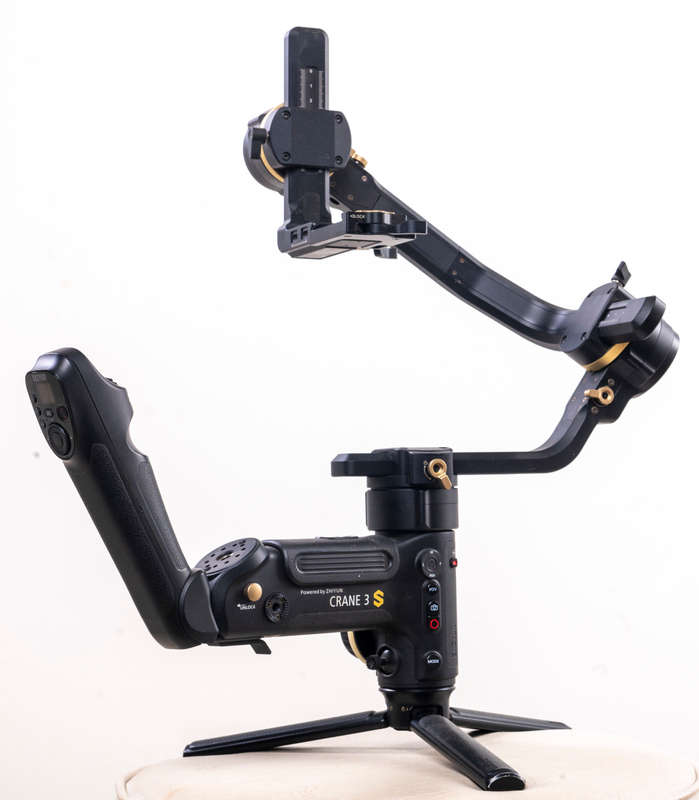 Zhiyun Crane 3S Gimbal Stabilizer + Phone Holder + Wireless Follow Focus