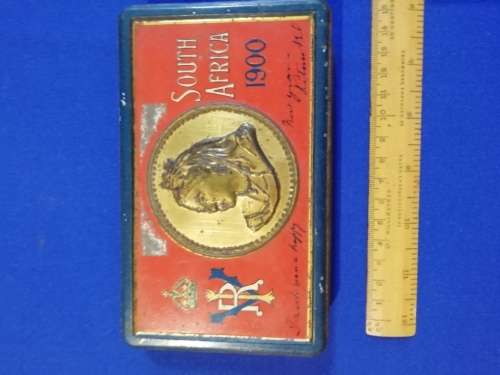 Queen victoria chocolate tin