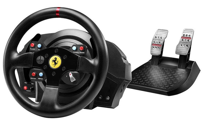 Thrustmaster T300 Ferrari GTE Racing Wheel / Supports PS4/PS3/PC /