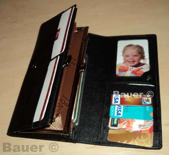 Genuine Leather Ladies Purse