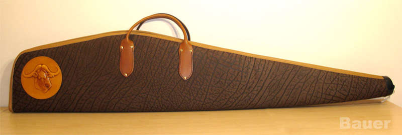 Genuine Buffalo Hide Rifle and Shotgun Bag