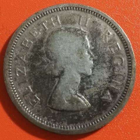 1958 - SA UNION 6 PENCE
