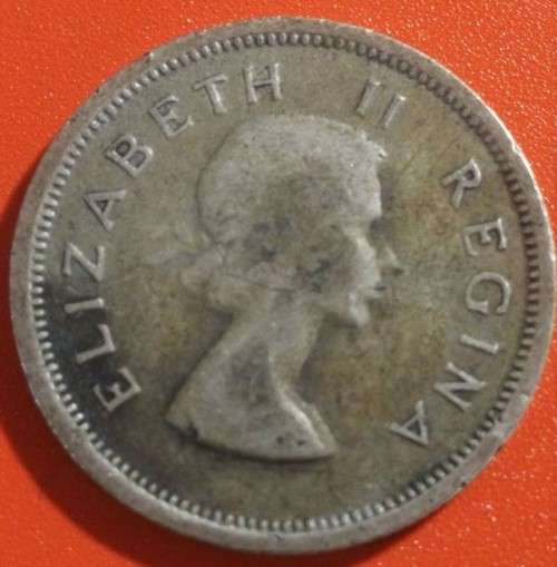 1957 - SA UNION 6 PENCE