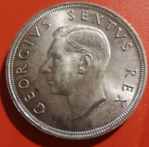 1952 - SA UNION 5 SHILLING