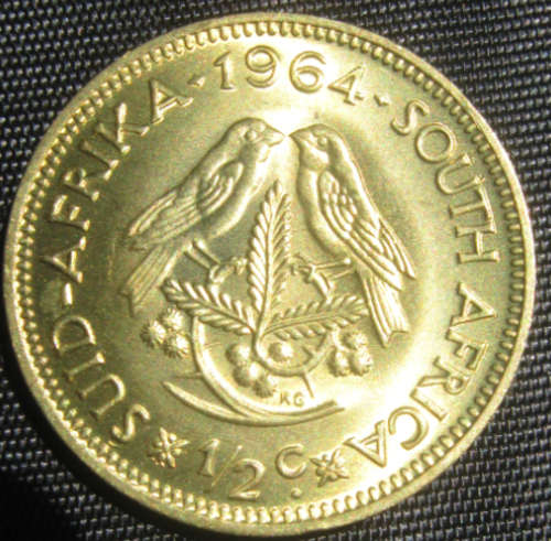 ***1964 1/2 cent uncirculated coins bid is per coin !!! ***