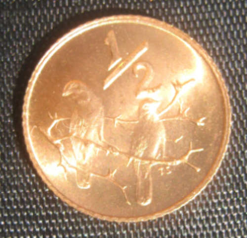 ***1970 uncirculated 1/2 cent coins- bid is per coin !!! ***