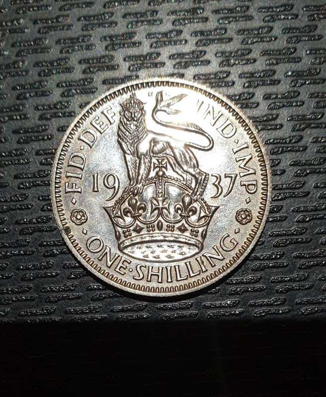 ***WOW! 1937 GREAT BRITAIN SHILLING***