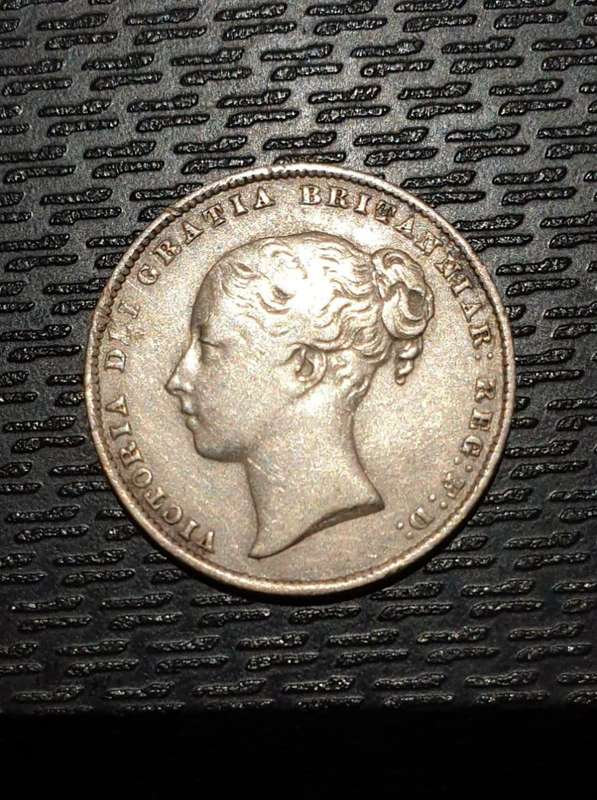 ***WOW! 1866 GREAT BRITAIN SHILLING***