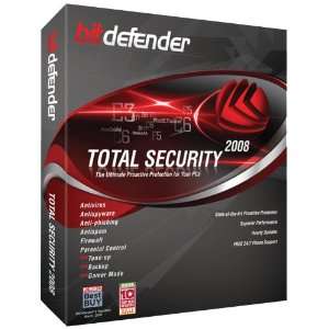 Bit Defender Total Security 2008 3 User License with Disk