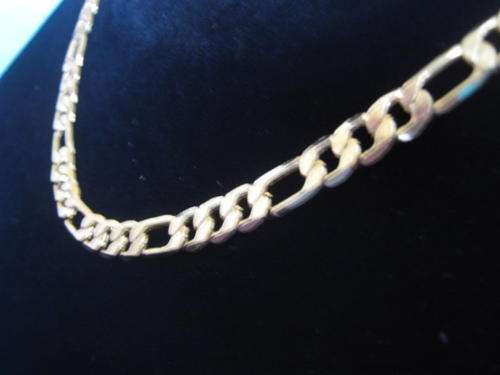 NECK CHAIN PLATED IN 9ct GOLD - 7mm x 600mm