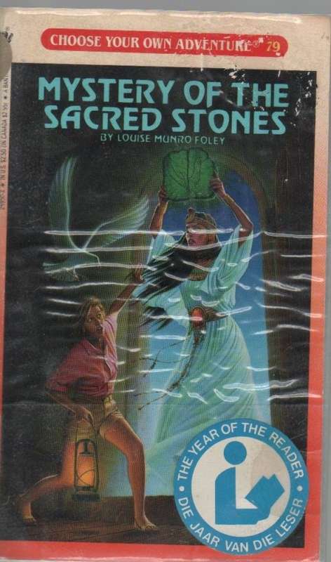 MYSTERY OF THE SACRED STONES - LOUISE MUNRO FOLEY , NUMBER 79 (1988)