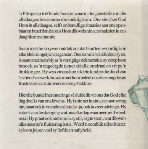 MELKSKOMMELS, MY SIEL EN DIE SKEPPER - MADELEINE VAN BILJON (1991)