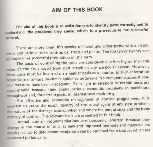 CROP PESTS IN SOUTHERN AFRICA. VOL. 2 CITRUS AND OTHER SUBTROPICALS - A C MYURGH (1987)