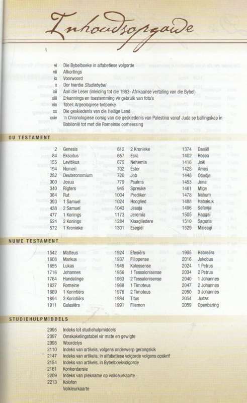 GROOT STUDIE-BYBEL 1983-VERTALING (1 STE DRUK 2013)
