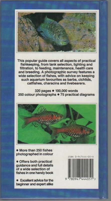 GUIDE TO TROPICAL AQUARIUM FISHES - DICK MILLS (1988)
