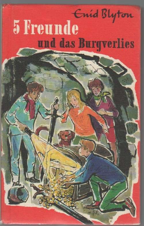 5 FREUNDE UND DAS BURGVERLIES - ENID BLYTON