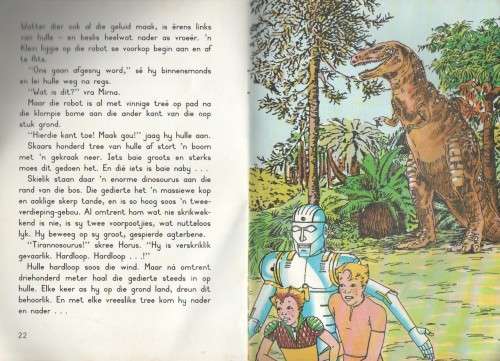 DIE DINOSOURUS-AVONTUUR - 7 - 9 JAAR  -ROB MARSH (1 STE UITGAWE1989)