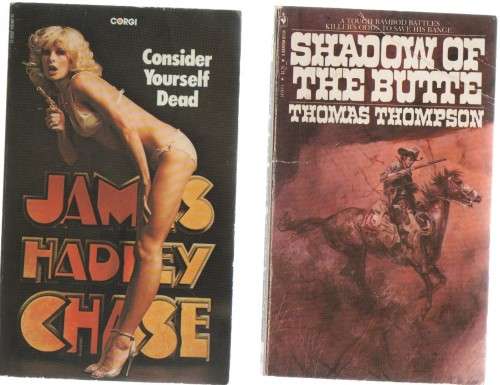 SIX PAPERBACK OF VARIOUS GENRES