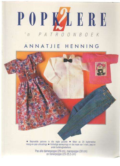 POPKLERE, NOMMER 2, 'N PATROONBOEK - ANNATJIE HENNING (1 STE UITGAWE 1990)