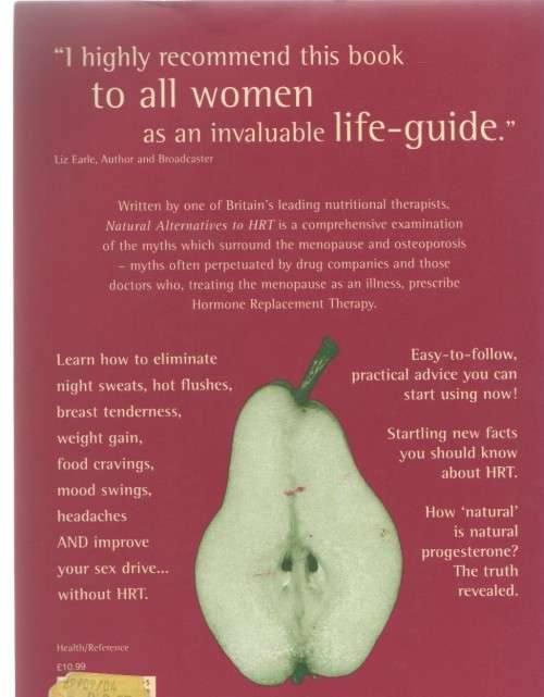 NATURAL ALTERNATIVES TO HTR ( replacement therapy) - MARILYN GLENVILLE (hormone - 1997)