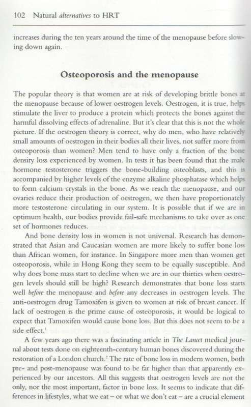 NATURAL ALTERNATIVES TO HTR ( replacement therapy) - MARILYN GLENVILLE (hormone - 1997)