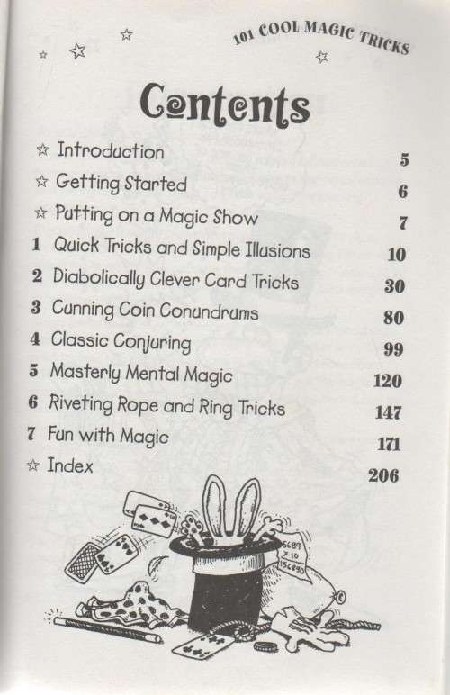 101 COOL MAGIC TRICKS - GLEN SINGLETON (1 ST PRINTED 2001) BARB WHITER
