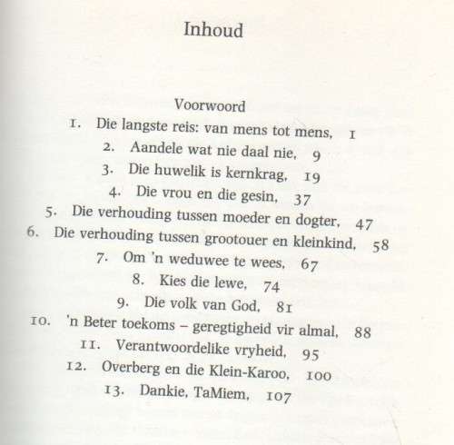 DIE LANG REIS VAN HART TOT HART, ALBA BOUWER - RYKIE VAN REENEN (1 STE UITGAWE 1995)