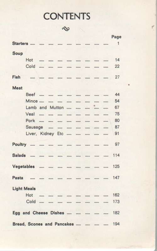 THE HOUSEWIVES` LEAGUE OF SOUTH AFRICA  COOKERY BOOK (2ND EDITION 1978)