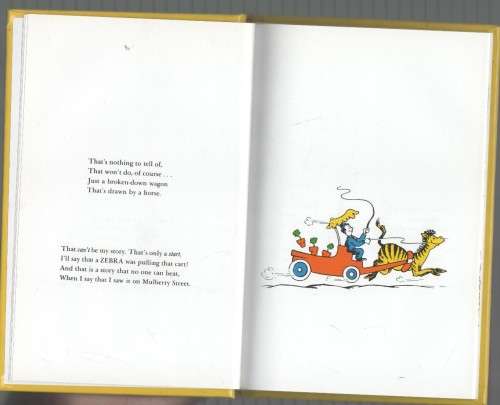 AND TO THINK I SAW IT ON MULBERRY STREET - DR SEUSS (1971)