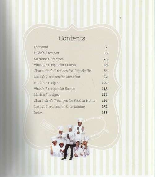 COOK WITH 7 DE LAAN - FIRST EDITION 2010