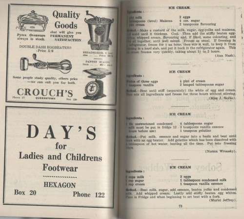 MY FAVOURITE RECIPE - G H S QUEENSTOWN  (OLD)