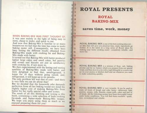 THREE BOOKS BY NESTLE, ROYAL NEW BAKING-MIX AND THE CONSOL GUIDE (OLD)