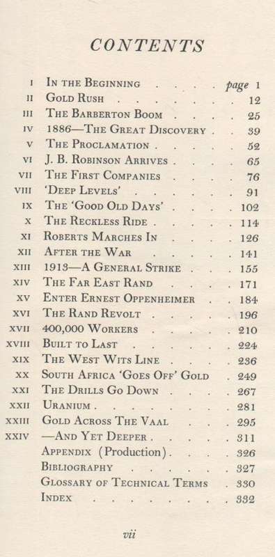 THE GOLD MINERS - A P CARTWRIGHT (FOREWORD DATED 1962) BOER WAR CONTENT