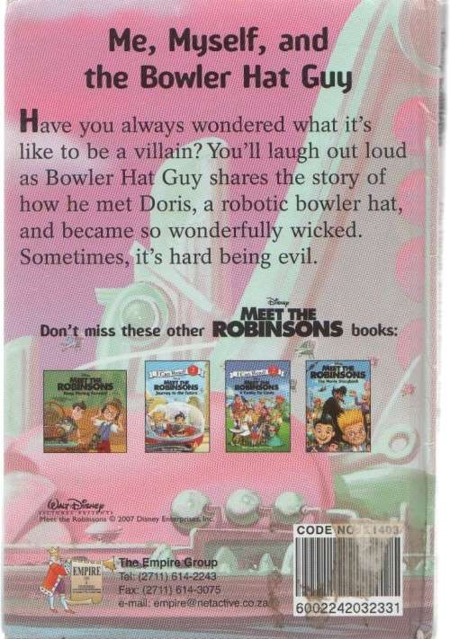 DISNEY, MEET THE ROBINSONS, ME, MYSELF, AND THE BOWLER HAT GUY - ANNIE AUERBACH (2007)