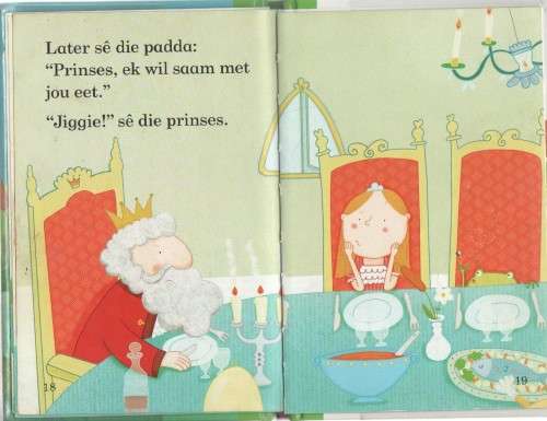 DIE PRINSES EN DIE PADDA, LEES SELF, LADYBIRD REEKS - VLAK 2, MARTA CABROL (2013)