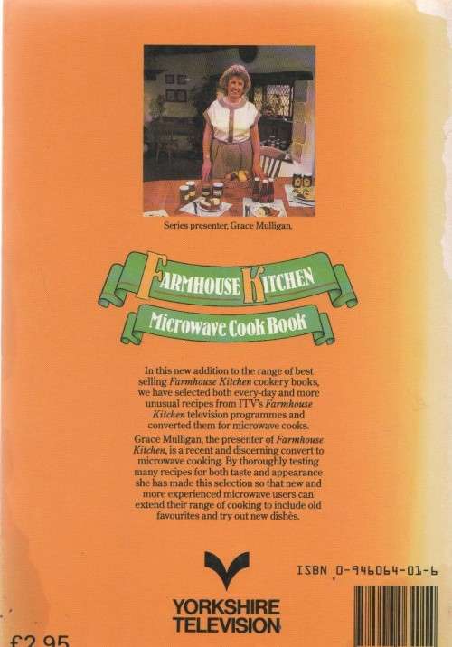 FIVE SOFT COVER BOOKS FROM THE YORKSHIRE TELEVISION: FARMHOUSE KITCHEN