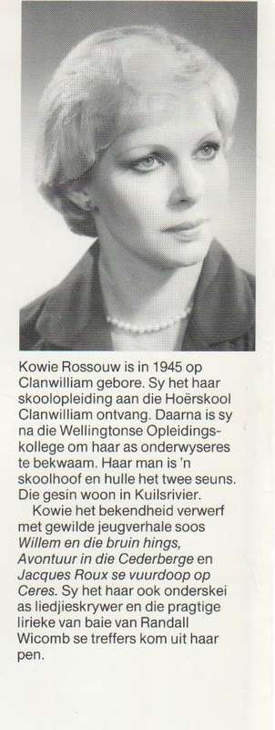 KOBA - KOWIE ROSSOUW (1 STE UITGAWE 1986)